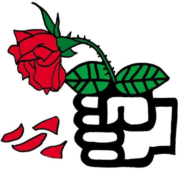 Ruža ako symbol sociálnej demokracie