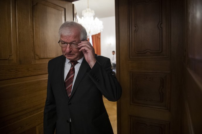 Predseda súdnej rady Ján Mazák. Foto - TASR
