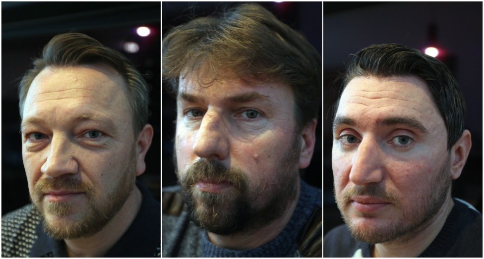 Traja zastrašovaní aktivisti Radovan Geci, Marek Boka a Milan Kaplan. Foto N – Andrej Bán