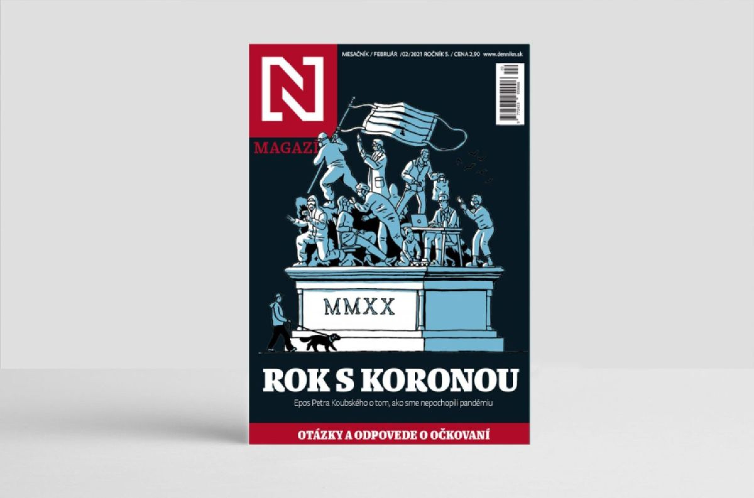 100 kusov magazínu Rok s koronou + 35 otázok a odpovedí o očkovaní