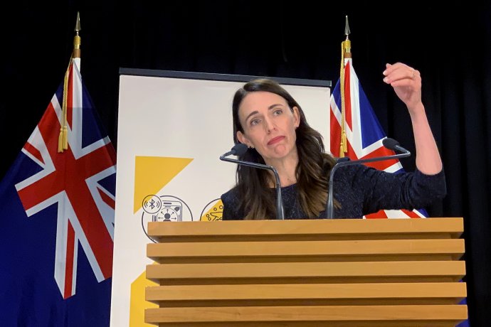 Novozélandská premiérka Jacinda Ardernová. Foto - TASR/AP