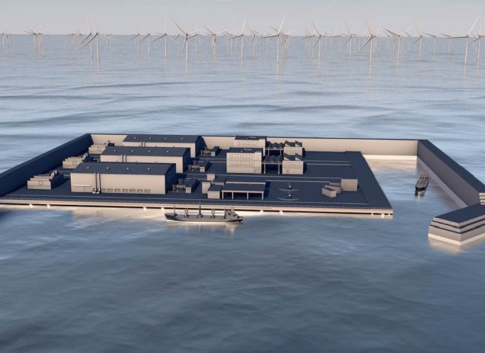 Dánsko plánuje postaviť prvý energetický ostrov v Severnom mori. Foto: Dánska vláda