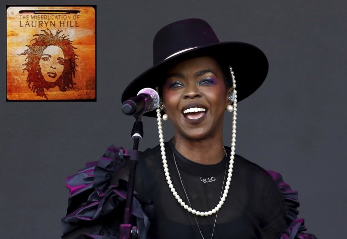 Lauryn Hill počas vystúpenia na festivale Glastonbury 2019. Foto - TASR/AP