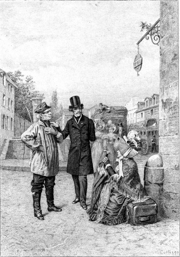 Oreste Cortazzo - ilustrácia z Balzacovej novely Vstup do života (1897). Zdroj: commons.wikimedia.org