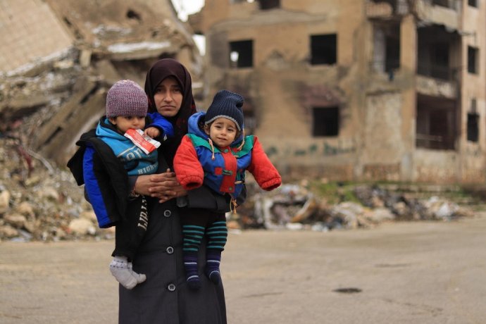 90 percent sýrskych detí potrebuje humanitárnu pomoc. Foto – UNICEF
