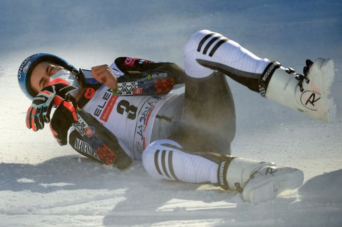 Po obrovskom slalome v Jasnej. Foto - TASR/Martin Baumann