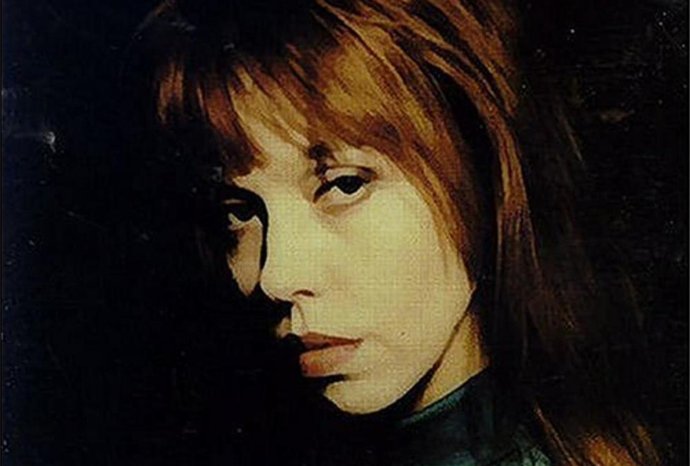 Anita Lane na obale svojej prvej sólovej platne. Foto - Mute Records