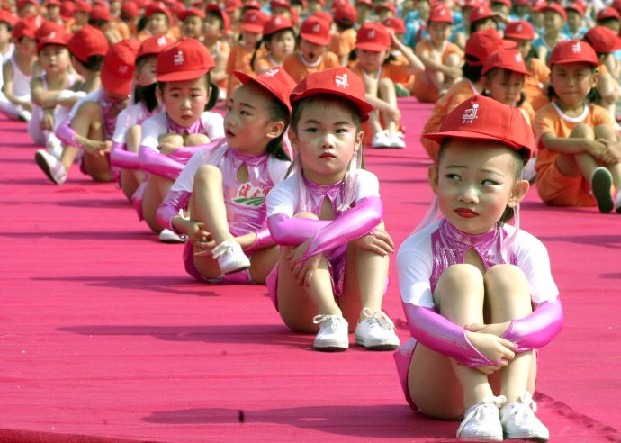 Deň detí v Pekingu. Ilustračné foto - TASR/AP