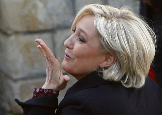 Francúzska nacionalistická prezidentská kandidátka Marine Le Penová. Foto - TASR/AP