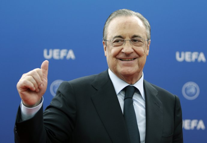 Prezident Realu Madrid Sergio Pérez v roku 2018. Foto - TASR/AP