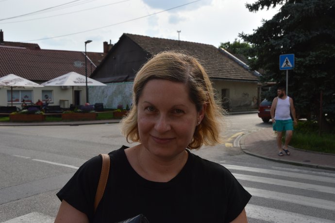 Miestna poslankyňa Lenka Ticháková je presvedčená o tom, že Tiso si ulicu v ich obci nezaslúži. Foto N - Daniel Vražda