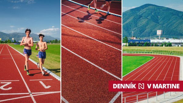 Sme na polceste, hovorí tréner o&nbsp;novom atletickom štadióne v&nbsp;Martine (fotogaléria)
