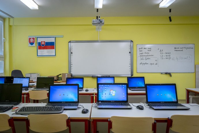 Záladná škola v Michalovciach. Foto N - Tomáš Benedikovič