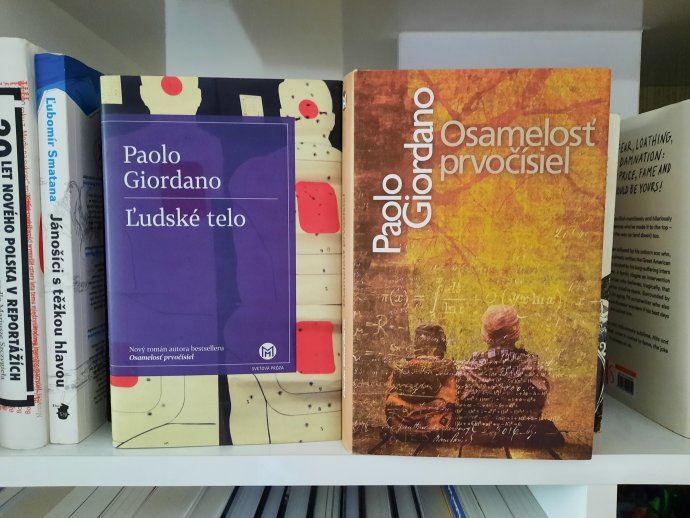 Knihy talianskeho spisovateľa Paola Giordana, ktoré vyšli v preklade Márie Štefánkovej. Foto N