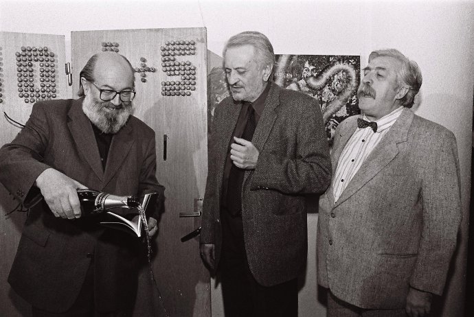 Kornel Földvári, Milan Lasica a Július Satinský. Foto - Peter Stanley Procházka