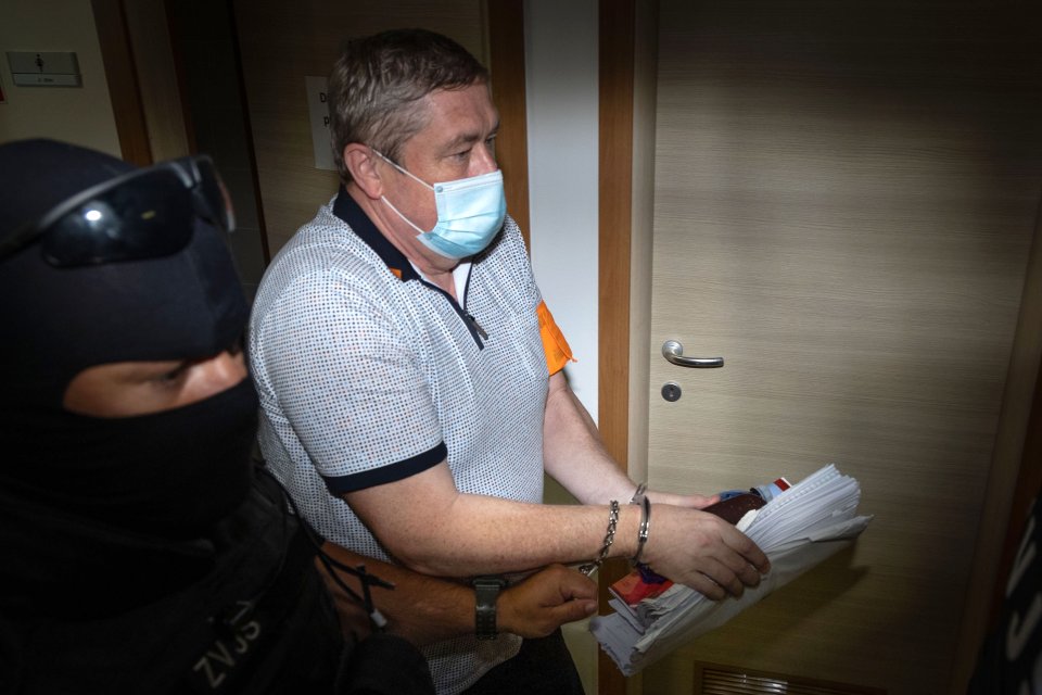 Dušan Kováčik v júli na súde. Foto N - Tomáš Benedikovič