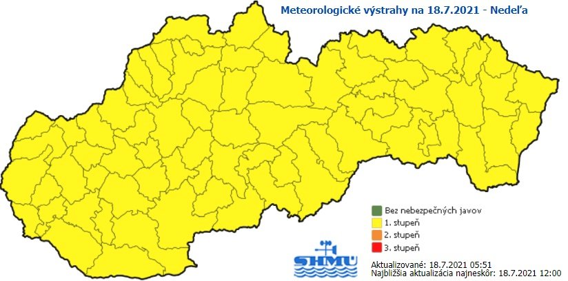Predpoved Pocasia Minuta Po Minute Rychle Spravy Dennika N Mnt Sk