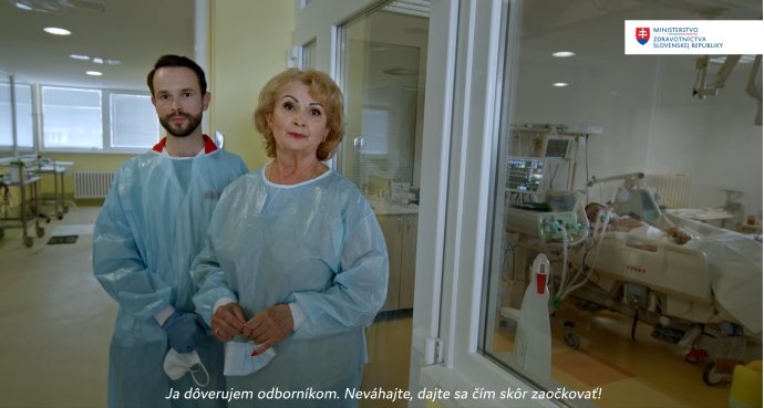 Kampaň ministerstva zdravotníctva, s Gizkou Oňovou a Petrom Sabakom. Zdroj - MZ SR