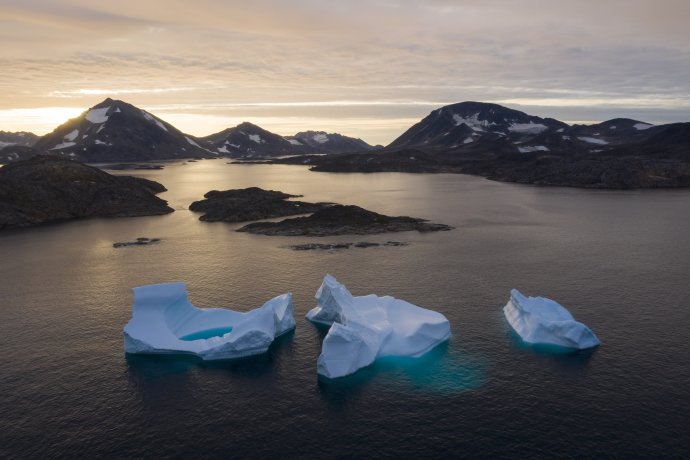 Grónsko, rok 2020. Ilustračné foto – AP