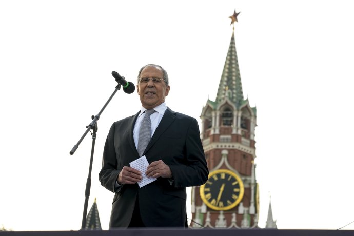 Ruský minister zahraničia Sergej Lavrov je v diplomacii desaťročia. Foto - TASR/AP