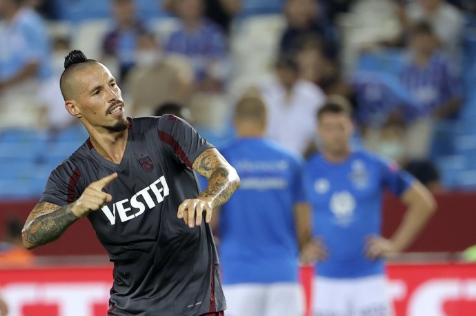 Marek Hamšík v drese Trabzonsporu. Foto - TASR/AP