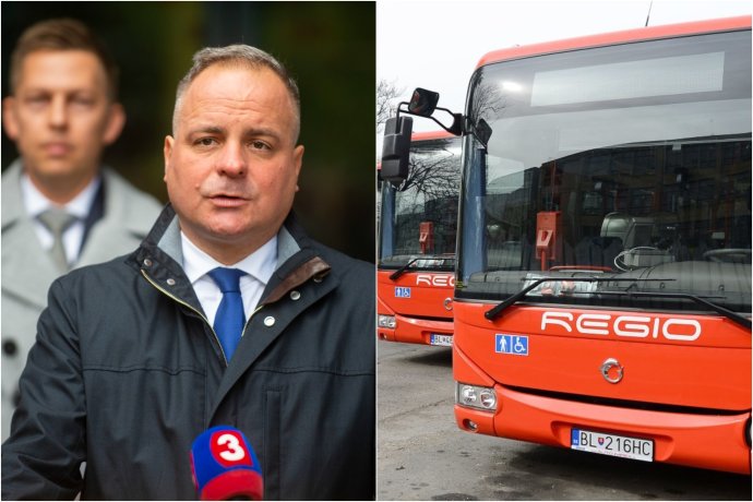 Župan Juraj Droba sľuboval rozvíjať prímestskú dopravu, deje sa presný opak. Foto - TASR