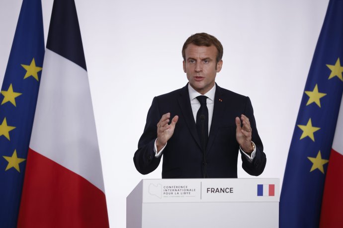Francúzsky prezident Emmanuel Macron. Foto – tasr/ap