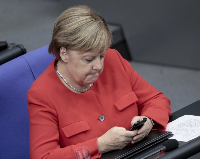 Nemecká kancelárka Angela Merkelová. Ilustračné foto - TASR/AP
