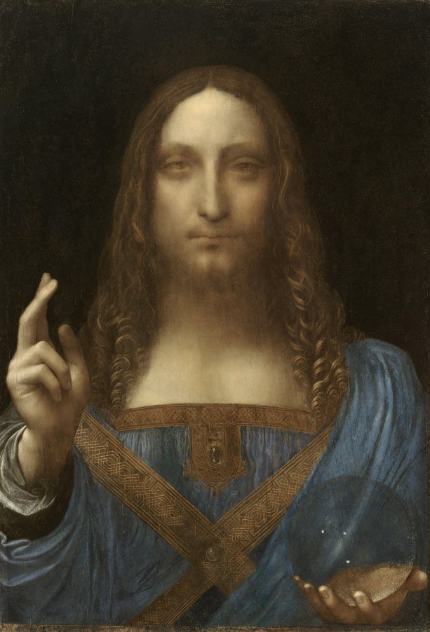 Leonardo da Vinci: Spasiteľ sveta. (cca 1499-1510). Zdroj: commons.wikimedia.org