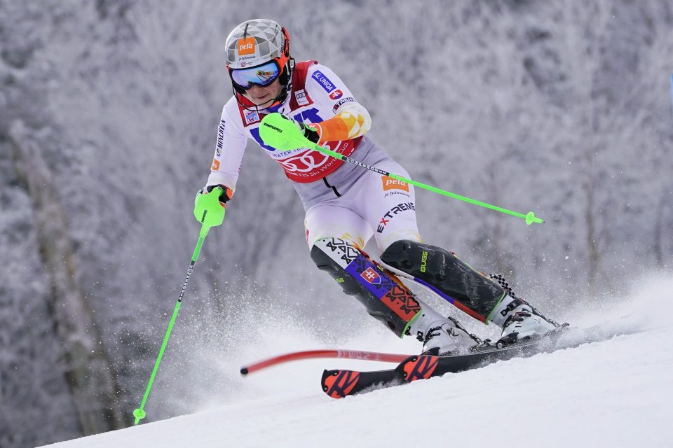 Vlhová v slalome v americkom Killingtone. Foto TASR/AP
