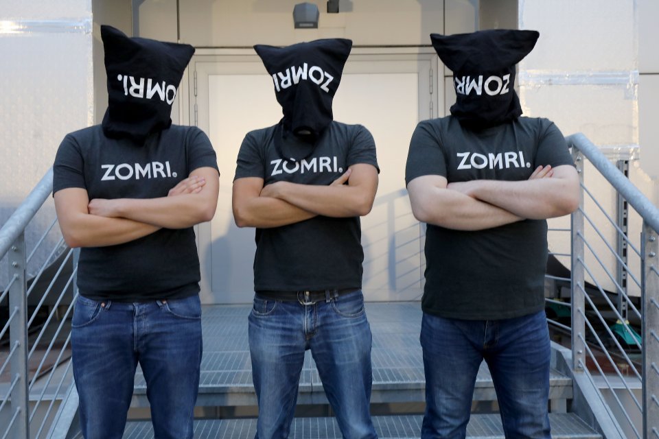 Admini Zomri poskytli Deníku N rozhovor bez tašiek na hlave pod podmienkou zachovania anonymity. Foto - Deník N/Ludvík Hradilek