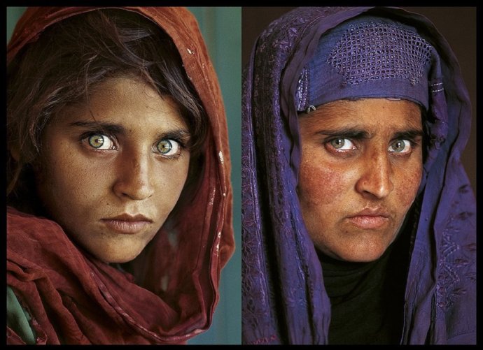 Šarbat Gulaová, ktorá bola v roku 1985 na titulke časopisu National Geographic, má dnes takmer 50 rokov. Foto – National Geographic
