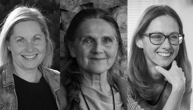 Lenka Ticháková, Soňa Holúbková a Zuzana Baťová. Foto - Ctibor Bachratý