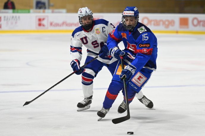Dalibor Dvorský na turnaji Hlinka Gretzky Cup. Foto – TASR/Lukáš Grinaj