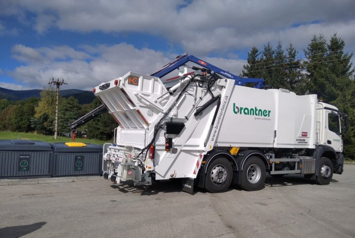 Brantner má v Martine od minulého roka aj moderné polopodzemné kontajnery na odpad. Foto - Brantner Turiec