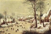 Zimná krajina, 1565, Pieter Brueghel st.
