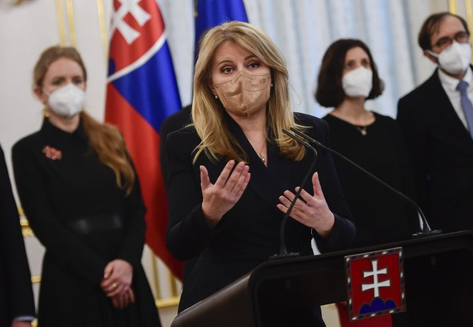 Prezidentka Zuzana Čaputová. Foto - TASR
