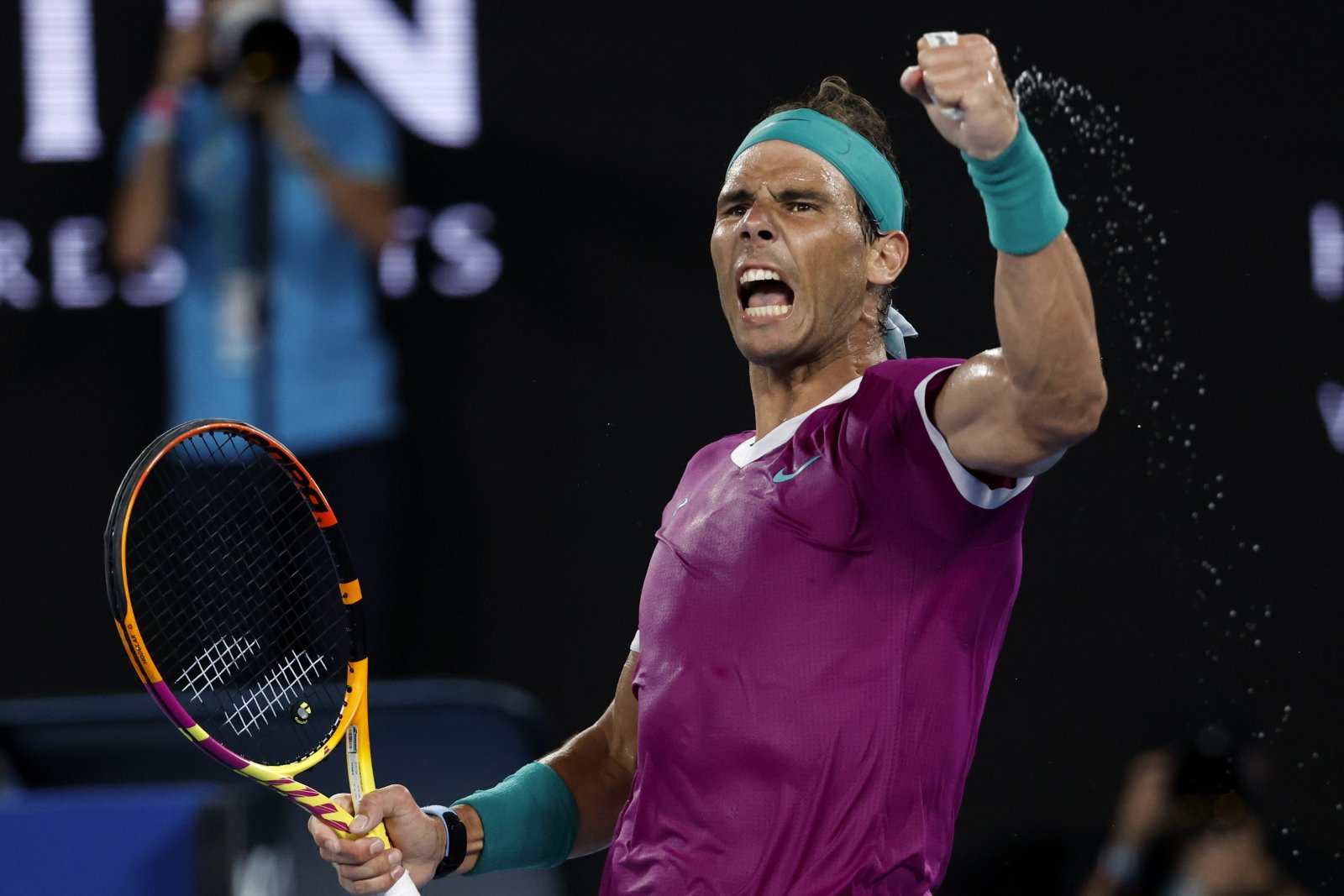Rafael Nadal vo finále Australian Open. Foto - TASR/AP