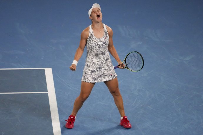 Ashleigh Bartyová je prvou domácou víťazkou Australian Open od roku 1978. Foto – TASR/AP