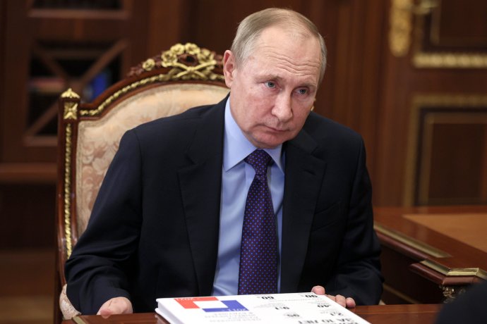 Ruský prezident Vladimir Putin. Foto - TASR/AP