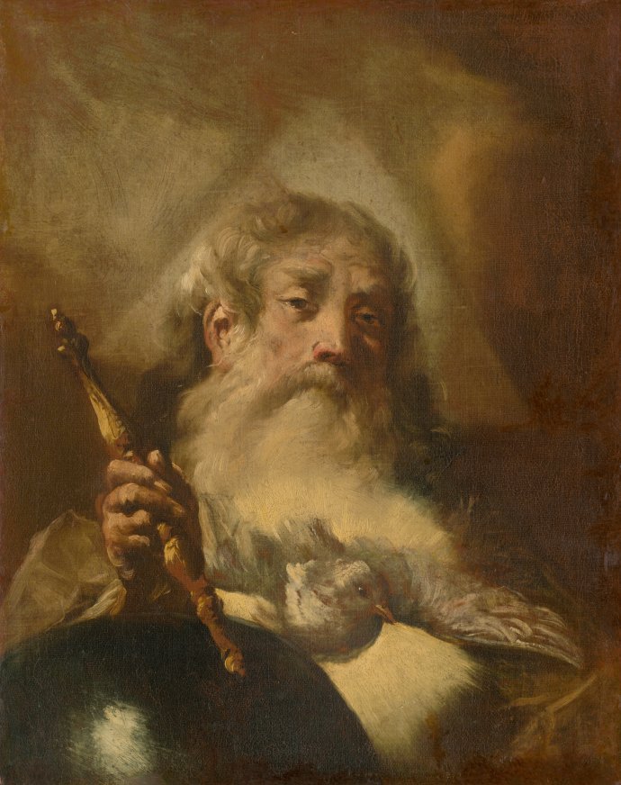Giovanni Battista Piazzetta: Boh – Otec zdroj: webumenia.sk
