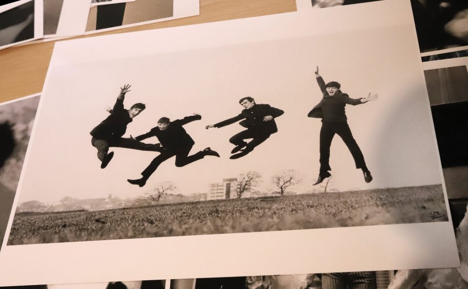 Fotografia The Beatles od Deža Hoffmanna. Foto - TASR