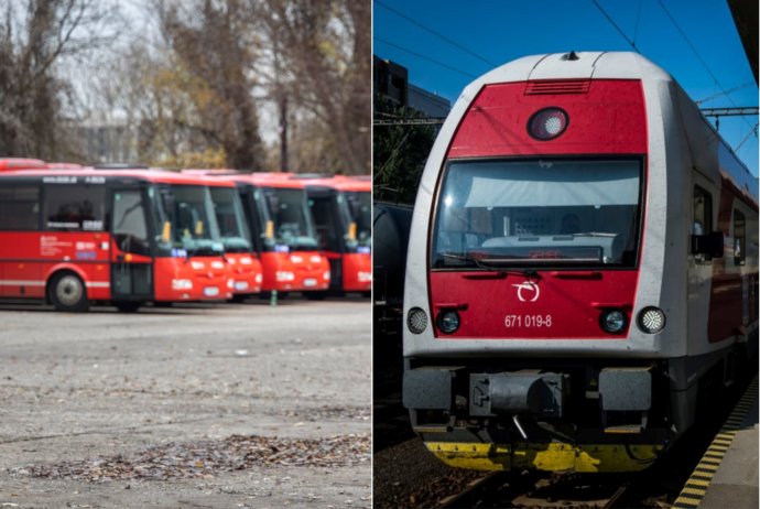 V Bratislavskom kraji mali v poslednej dobe rozsiahle výpadky autobusy Arrivy aj osobáky ZSSK. Foto N