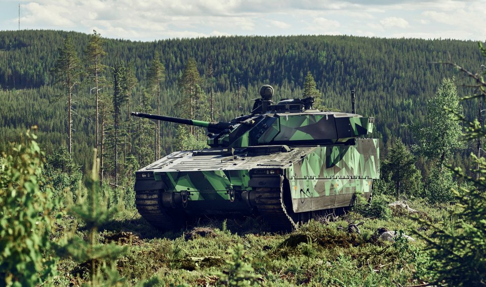 Švédsky CV-90 je vo výzbroji viacerých európskych krajín vrátane Holandska, Nórska či Švajčiarska. Foto - BAE Systems