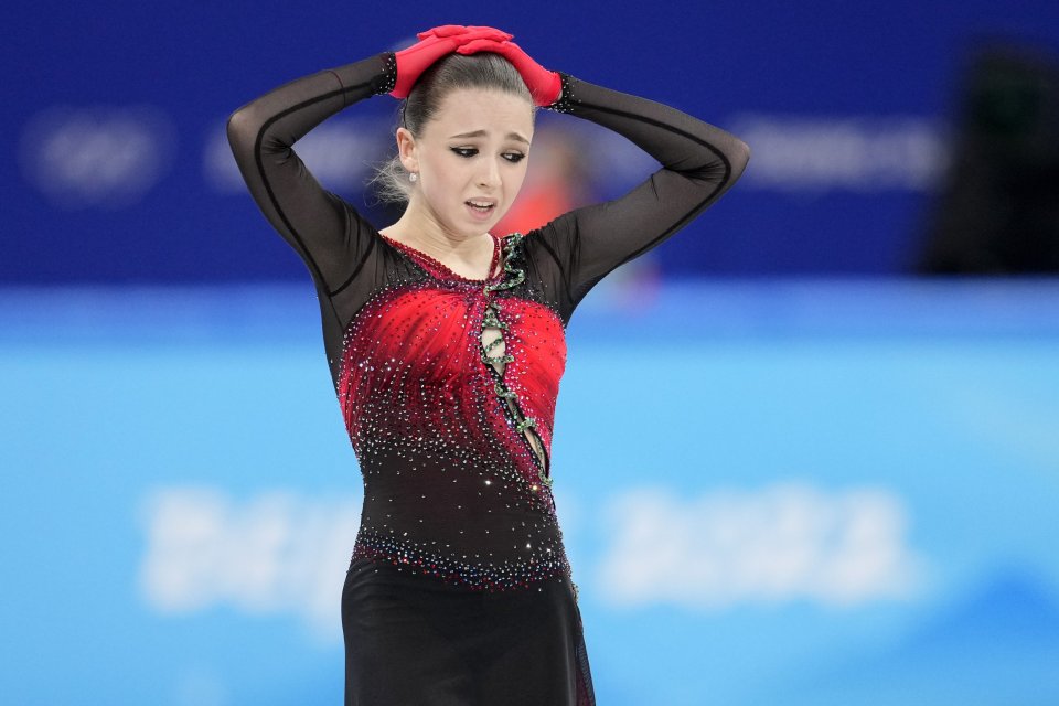 Kamila Valijevová v Pekingu. Foto - TASR/AP
