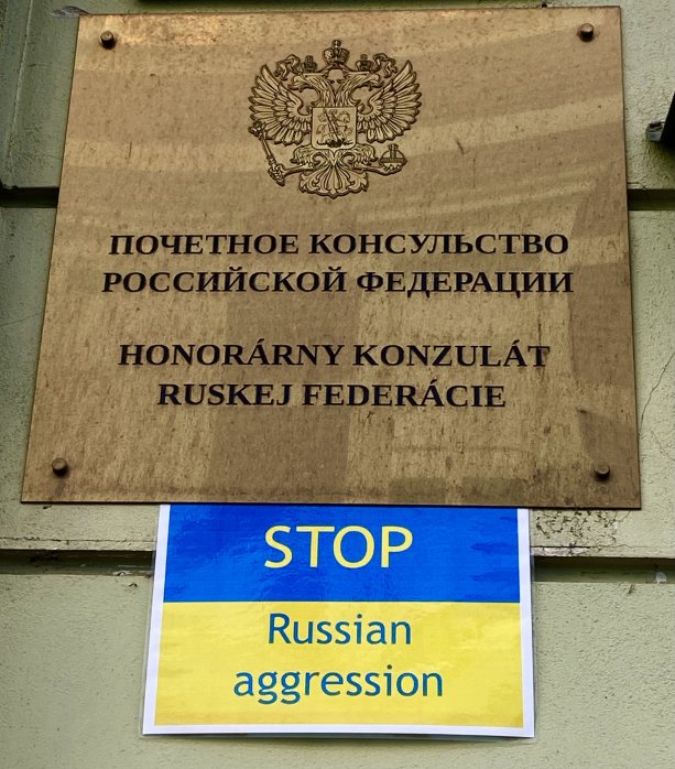 Honorárny konzulát RF v Banskej Bystrici 24.02.2022