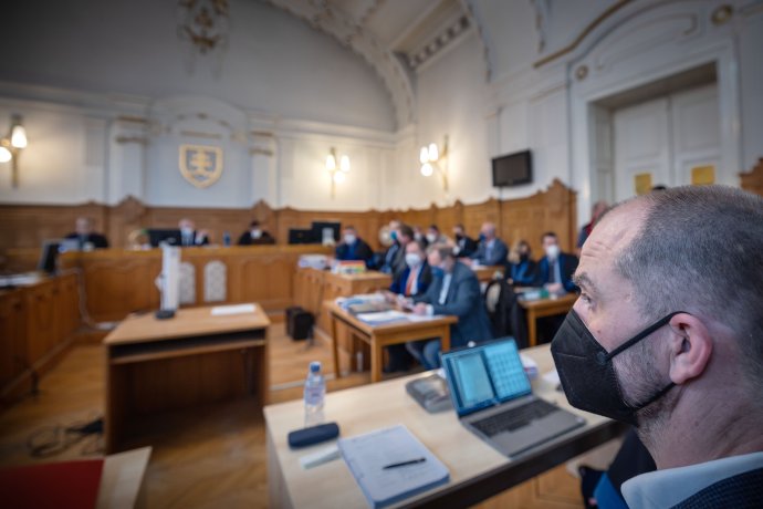 Norbert Bödör na súde v prípade Dobytkár. Foto N - Tomáš Benedikovič