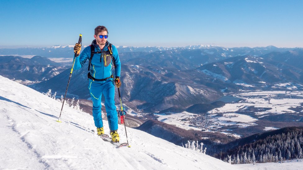 Skialpinizmus v Malej Fatre. Foto – Ľubomír Mäkký