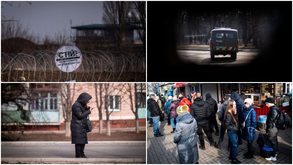Vojenské letisko v&nbsp;Kramatorsku zbombardovali, z&nbsp;Kyjeva sa ozývajú výbuchy. Rusi napadli Ukrajinu (fotogaléria)