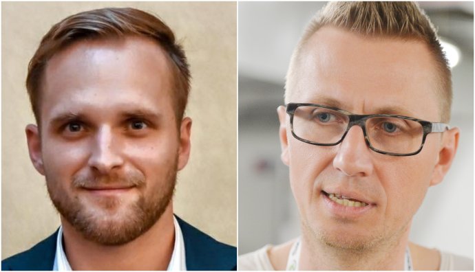 Rastislav Staňa (vpravo) a Rastislav Konečný. Foto - TASR, archív R.K., koláž - N